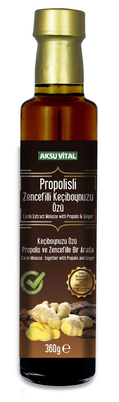 Propolisli Zencefilli Keçiboynuzu Özü Aksu Vital