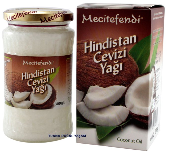 Mecitefendi Hindistan Cevizi Yağı 300 gr Katı Hindistan Cevizi